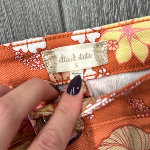 Altar’d State Floral Bell Bottoms - Picture 3 of 7